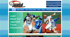 Desktop Screenshot of japanball.com